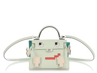 Hermès Vert Fizz, Nata, and Rose Texas Epsom Kelly Doll Picto 20 Palladium Hardware, 2023