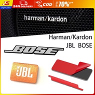 【SuperSales】Car Speaker Sticker JBL Bose Harman/Kardon Hi-fi Speaker Stereo Speaker Emblem Badge