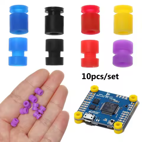 10Pcs M2/M3 Soft Mount Shock Absorption Balls F4 F7 Flight Controller FPV Quadcopter Anti Vibration 