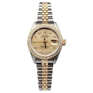Rolex Rolex Women's Watch Log Type Series 18k Gold Diamond Automatic Mechanical Watch Ladies 69173