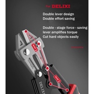 DELIXI Wire Breaker Scissors Steel Bar Pliers Multi-Functional Labor