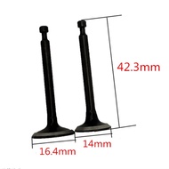 GX50 Intake valve & Exhaust valve for Honda GX50 GX-50 engine brush cutter trimmer