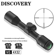 Discovery Optics MS 4X32 shock-proof ultra slim tunnel vision original scope with accessories send f