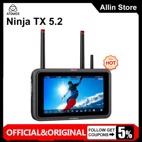 NEW Atomos Ninja TX 5.2" Camera to Cloud Monitor/Recorder