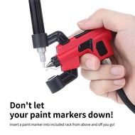 [frthrthrt]Airbrush Marker Pen PT-AB No Wash Quick Paint Change Airbrush Water-Based Paint for Model