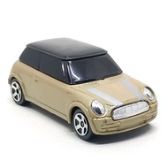 Majorette Mini Cooper-Brown Money Strap Black Roof /Wheels 5CS Side /scale 1/56 (3 inches) no Packag