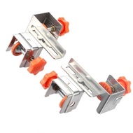 HL 1Pair Woodworking Fixing Clamp  Handle Cabinet Door Panel Mounting Jig