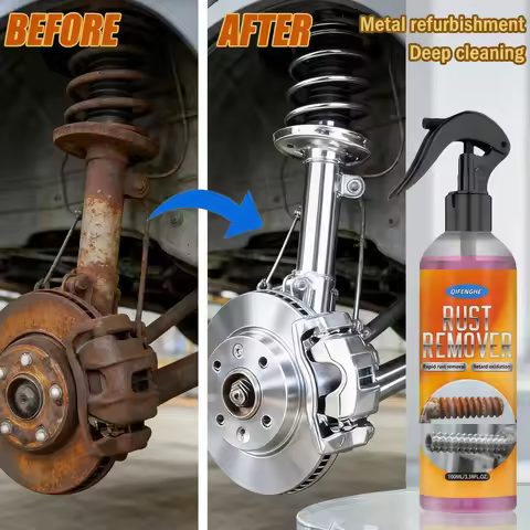 Multi-purpose Metal Rust Cleaner Quickly Dissolve Rust Stains Inhibit Oxidation Renew Rusted Automot