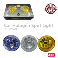 Car Halogen Spot Light 3 inch Car Fog lamp H3 12V Fog Light XD3002