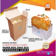 TAKE AWAY TOAST BOX WITH LID BREAD TOAST/ TOAST/ KRAFT BROWN TOAST PACKAGING/ TAKE AWAY BOX