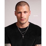 DOUBLE TOP CROSS (CROSS LAYER NECKLACE) cross necklace