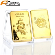 new Bank of China 999 Gold Bullion Ingot Bar hot