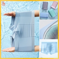 Men's Plain Short Boxer Shorts Men's Stretchy, Comfortable to Wear Trendy 4-in-1 Men's Underwear/ CF