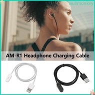 WU Portable Magnetic Charger Cord 3 3ft Power Cord for Bluetooth-compatible Headsets Wire USB Power 