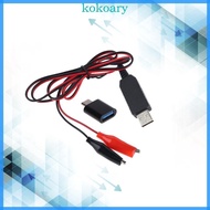 KOK AAA C D  Eliminators USB 5V to 6V Power Supply Cord Converter Cable