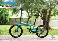 จักรยานพับได้ TrinX รุ่น FLYBIRD3.5(ปี2022) ล้อ 20 นิ้ว เกียร์ 10 สปีด เฟรมอลูมิเนียม น้ำหนัก 12.5 folding bike 20” wheel 10 speed aluminum frame