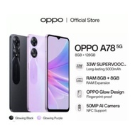 Hp Oppo A78 5G 8/128 GB - Oppo A 78 5G 8GB + 128GB Garansi Resmi