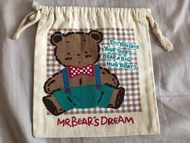 Mr bear’s Dream mr bear Sanrio 索袋