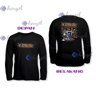 QIAN YUN02Sat Set  Expres Indonesia DB Courier Long Sleeve T-shirt Distro T-shirt