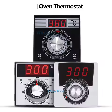 220V 380v TEL72 TEL96 Digital Oven Temperature controller 96x96mm 72x72mm relay output k input 50/60