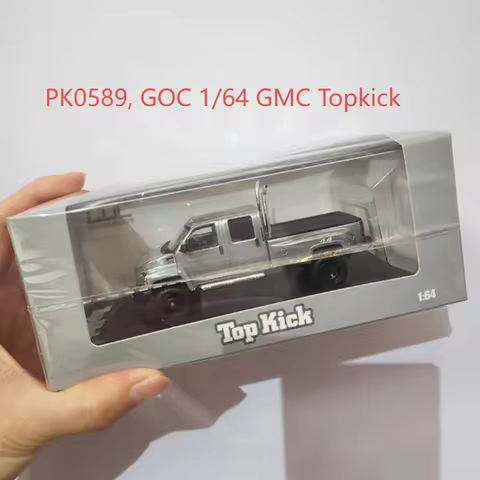 GOC Diecast 1/64 Scale Kodiak GMC Topkick American Giant Pickup Truck Simulation Car Model Collectio