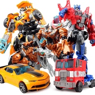 The robot carsbabylike Transformers Optimus Prime Bumblebee Grimlock Slag Transformer Kids Robot Toy