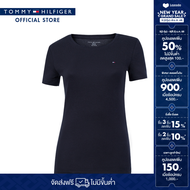 [Special Collection] Tommy Hilfiger เสื้อยืด ผู้หญิง รุ่น 76J4869 BDS - สีดำ