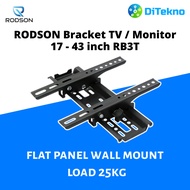 Rodson RB3T Bracket TV Monitor LED LCD 17 to 43 Inch