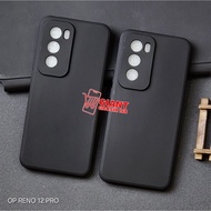 OPPO RENO 12 5G OPPO RENO 12 PRO CASE MACARON BLACK SILICON BLACK OPPO RENO 12 5G OPPO RENO 12 PRO