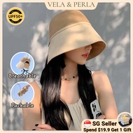 NEW Straw Sun Hat Women UV Protection Hat Sun Visor Protection 360° Covering Full Face Hat UV Summer Outdoor