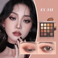 IMAGIC การแสดงผลสีระดับสูงบดเคลือบมุกตลับอายชาโดว์16สีสามรูปแบบ