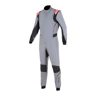 alpinestars(アルパインスターズ)　HYPERTECH V3 SUIT MID GRAY BLACK FLUO RED サイズ：46 品番：3350224-9114-46
