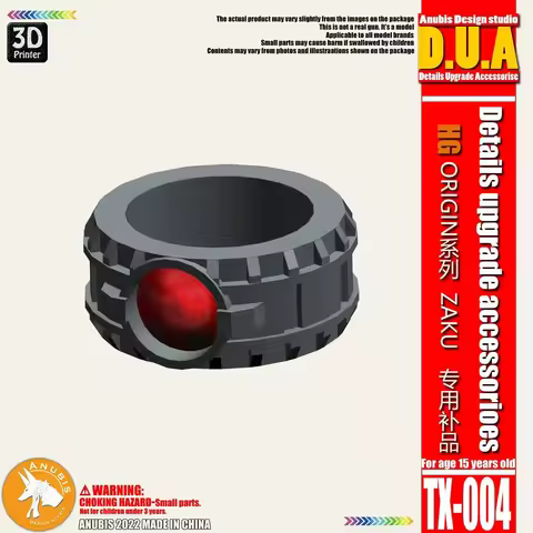 ANUBIS TX004 HG Origin MS-06 ZAKU II One Eye Model Details Upgrade Accessories for Model Building To