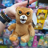 All Over Thailand 5" Mini Feisty Pet Doll Pets-Teddy Bear Key Holder Keychain Big Face