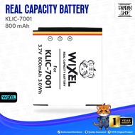 WIXEL Baterai Kamera KLIC-7001 for Kodak EasyShare M341 M340 M320 M1073 V550 V570 V610 V705 M753 M76