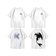 Unisex T-shirt H0w t0 tr41n y0ur dr4g0n Size M - 3XL Couple Clothes/