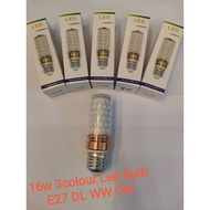 Corn Led Bulb 16w 3 in 1 Colour E27/E14 3Colour