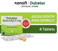 Dulcolax 5mg Isi 4 Tablet - Obat untuk Mengatasi Sembelit