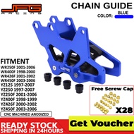 JFG Racingรถจักรยานยนต์ใหม่2020โซ่อะลูมิเนียมท่องเที่ยวปกป้องป้องกันสำหรับYAMAHA YZ125 YZ250 YZ250F 