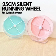 🇸🇬Local Stock🇸🇬 25cm Dwarf / Syrian Hamster Silent Running Wheel with Stand Gerbils