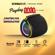 SonicGear SonicGo Boom 2 IPX  5 Waterproof TWS Ambient Light Portable Bluetooth Speaker