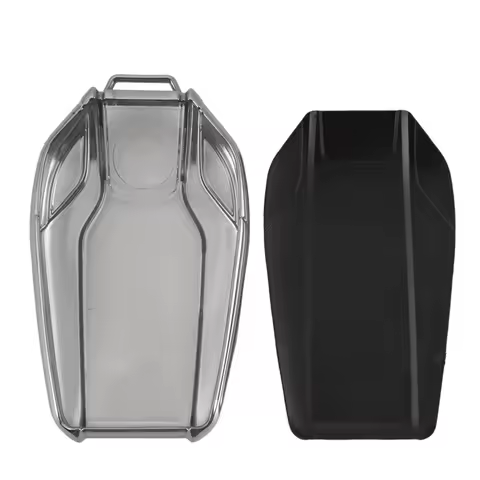 TPU Car Fully Key Case Cover LCD Remote Key Fob Case Cover For BMW 7 Series 740 6 Series GT 5 Series