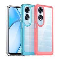 For OPPO A60 Transparent Acrylic Shockproof Protective Phone Cover Case