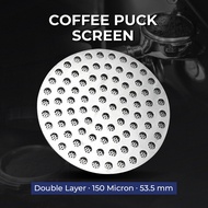 Puck Screen Portafilter Espresso Double Layer 150 Micron 53.5mm - Double Layer Portafilter Screen 53