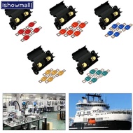 [ISHOWMAL] 5pcs Screw Fuse High Current Fuse 30A/40A/50A/60A/100A 32V Car Fuse with hoder