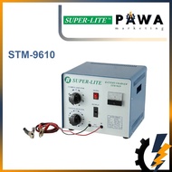 Pawa SUPER-LITE STM-9610 Automotive Lead Acid Battery Charger (6VDC ~ 96VDC) MAX 10A