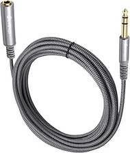 Devinal 1/4 inch Headphone Extension Cable, 6.35mm TRS Male to Female Stereo Cord, Quarter Inch Guit
