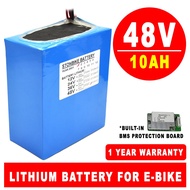 48V 10AH Lithium Battery PACK For E-Bike / Basikal Elektrik