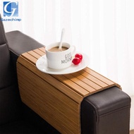 Gazechimp Sofa Arm Tray Side Tables Drinks Rectangle Couch Arm Tray Table Side Table