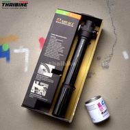 สูบจักรยานแบบพกพา พร้อมหัว CO2 AIRACE AC-06 สูบ CO2